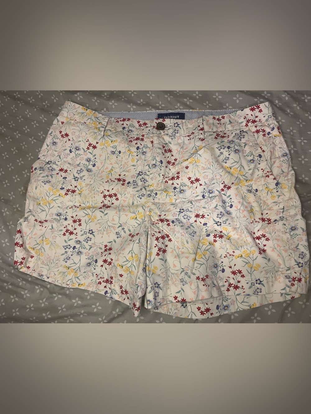 NWOT Old Navy Floral Printed Cotton Shorts - Multicolor